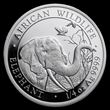 1/4oz Silver Somalia Elephant 2018